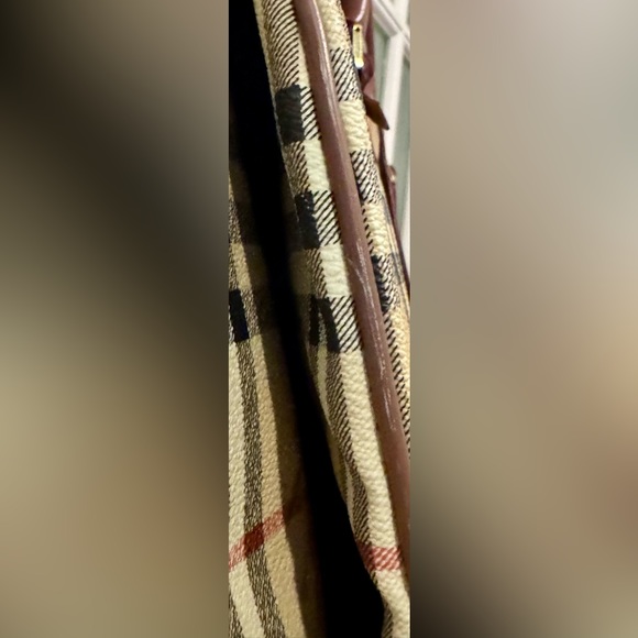 BURBERRY Vintage Haymarket Check Canvas Garment Bag - Picture 12 of 17